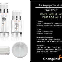 Dual bottle & jar - ONE FOR ALL!